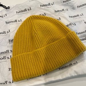 Wool Ribbed Beanie